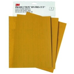 FRE-CUT GOLD PAPER SHEETS 9" X 1